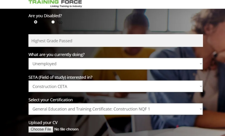 Training Force's Learnerships