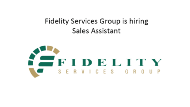 Fidelity Services Group Hiring: Sales Assistant Role Available