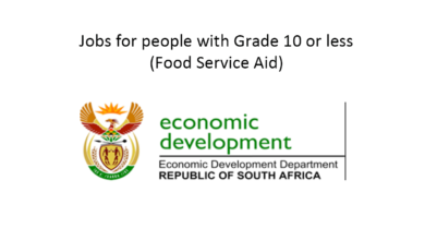 Job Opportunities for Individuals with Grade 10 or Less: Food Service Aid Positions