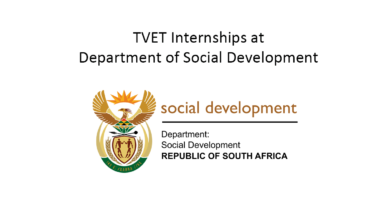 TVET Internships at the Department of Social Development: A Pathway to Skill Enhancement